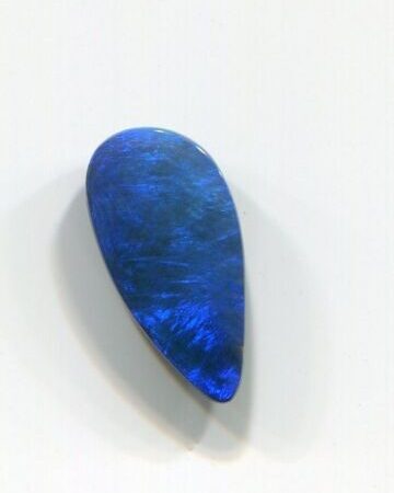 Natural 3.00 carat Australian Black Opal Stunning Stone 16 mm x 8 mm
